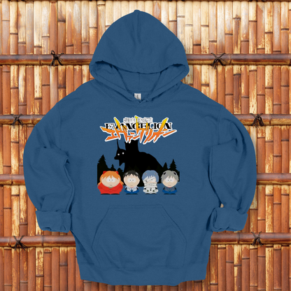 Neon Genesis Evangelion x South Park Hoodie