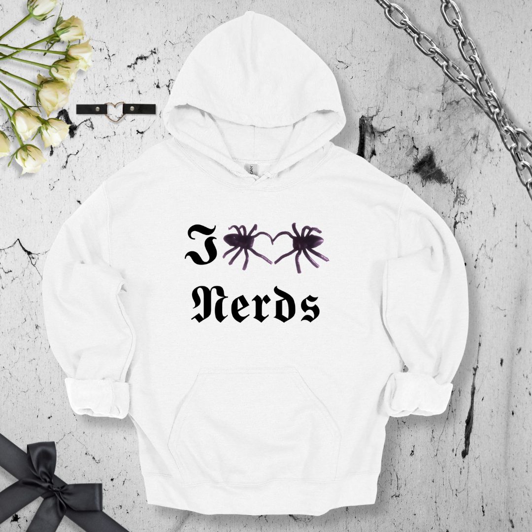 I Heart Nerds Hoodie