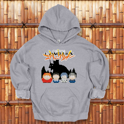 Neon Genesis Evangelion x South Park Hoodie