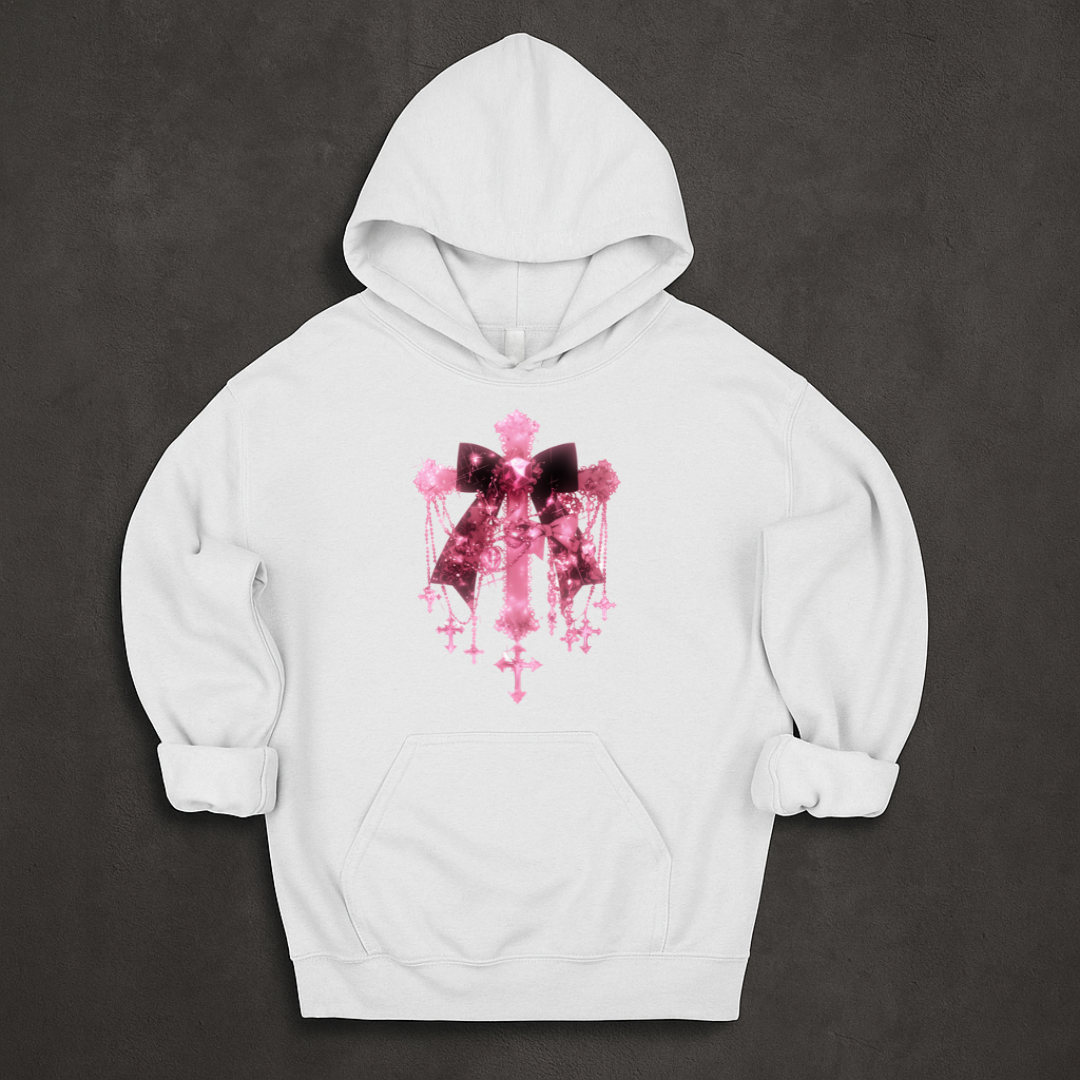 Gothic ✞ Crosses Jewellery Hoodie