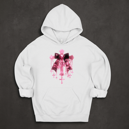 Gothic ✞ Crosses Jewellery Hoodie
