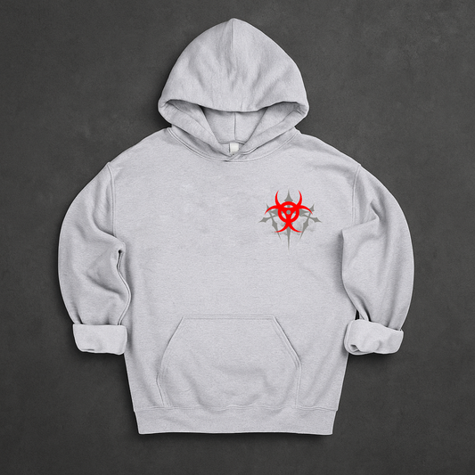 Biohazard Grungy Piercing  Hoodie