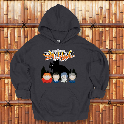 Neon Genesis Evangelion x South Park Hoodie