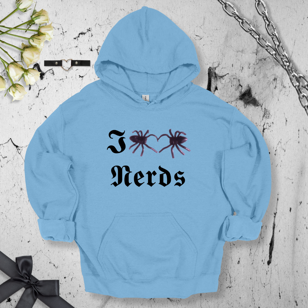 I Heart Nerds Hoodie