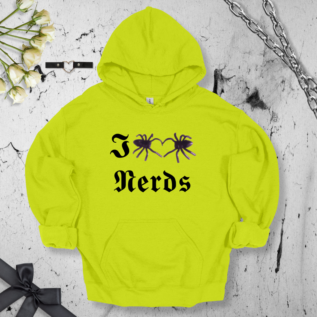 I Heart Nerds Hoodie