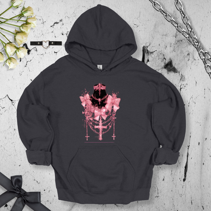 Body Made With Chains And Ribbons Hoodie