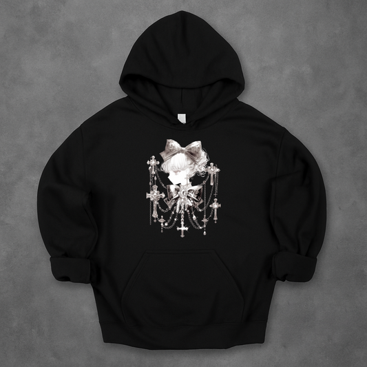 Gothic Dark Anime Girl Hoodie 3.0