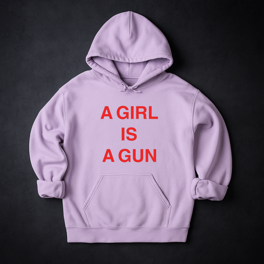 A Girl Is A Gun Hoodie